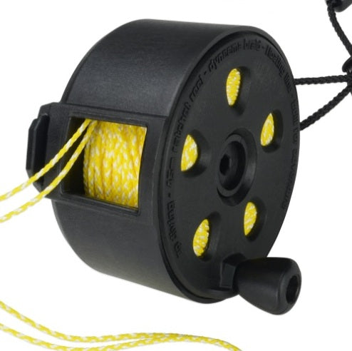 45m Ratcheted Pocket Reel| AP Diving | Silent Diving | Scuba Rebreather