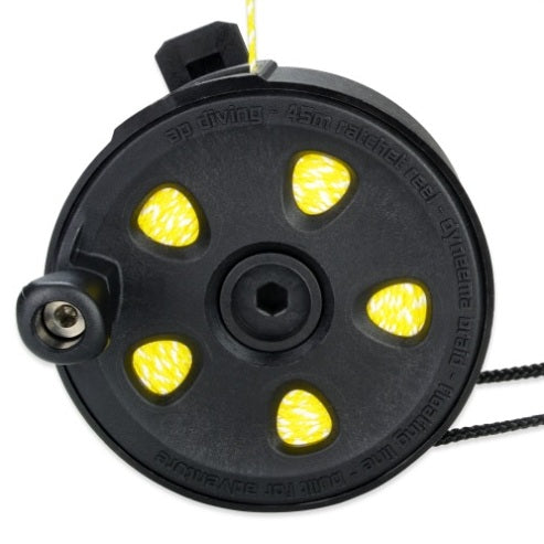 45m Ratcheted Pocket Reel| AP Diving | Silent Diving | Scuba Rebreather