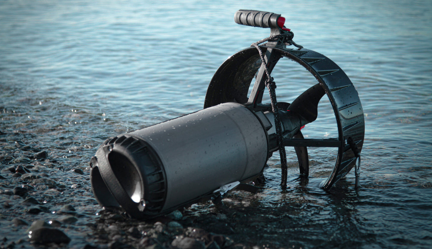 BlackTip Travel Scooter| AP Diving | Silent Diving | Scuba Rebreather