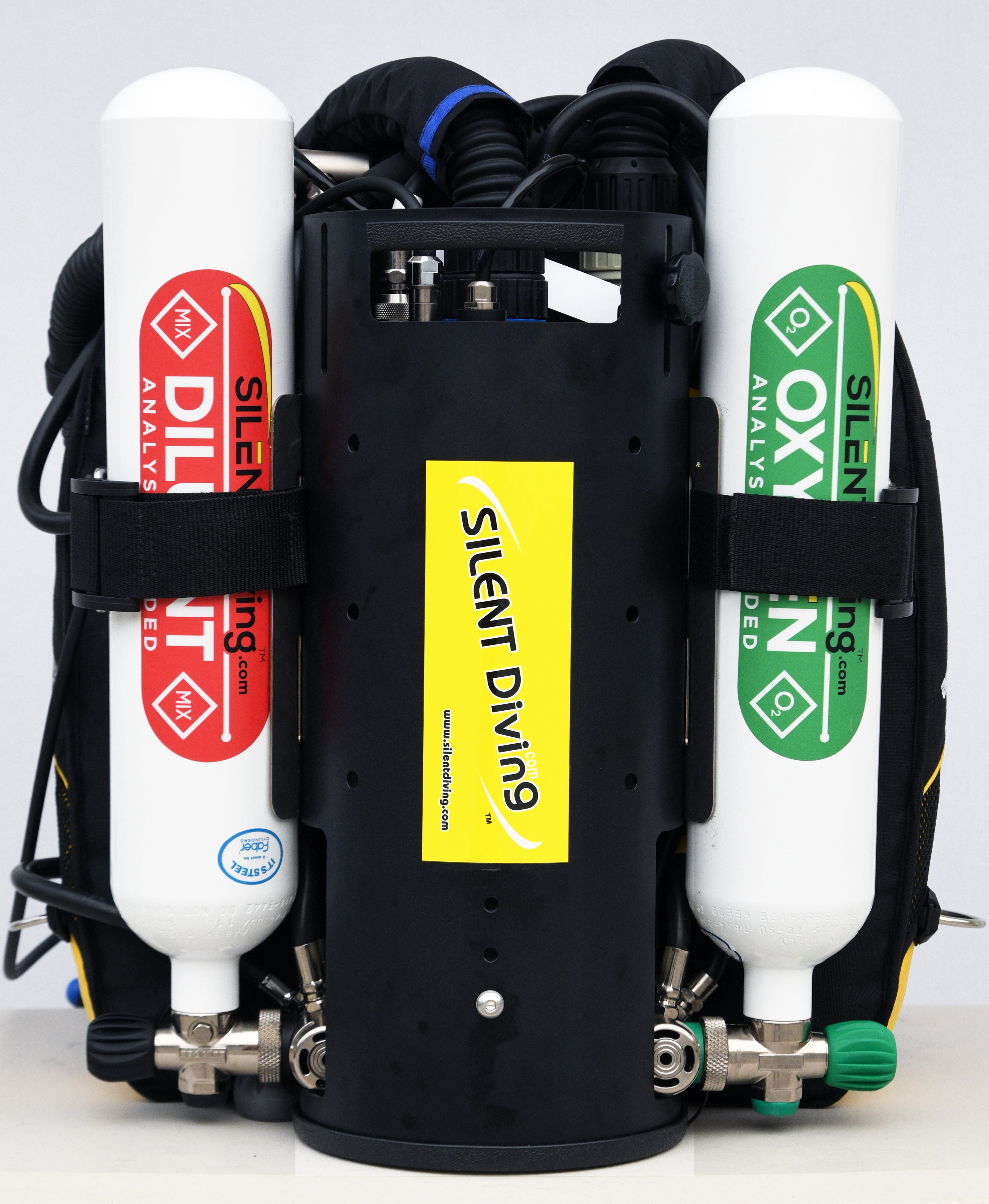 Tek/Travel Frame w/ Cam Strap Brackets| AP Diving | Silent Diving | Scuba Rebreather