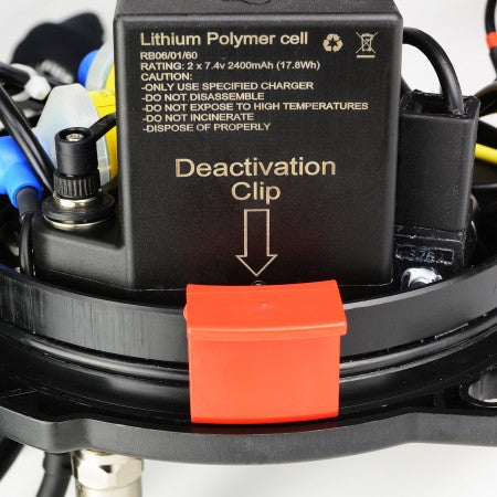 BATTERY DEACTIVATION CLIP| AP Diving | Silent Diving | Scuba Rebreather