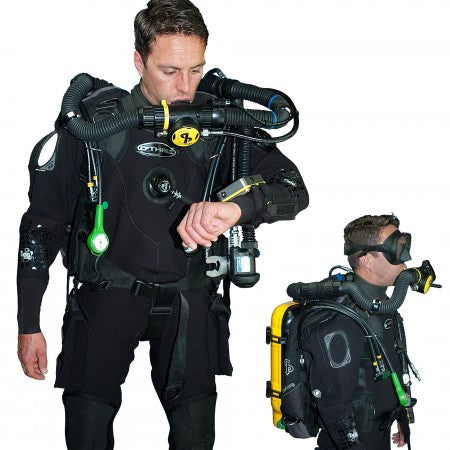 Back Mounted Counterlungs| AP Diving | Silent Diving | Scuba Rebreather