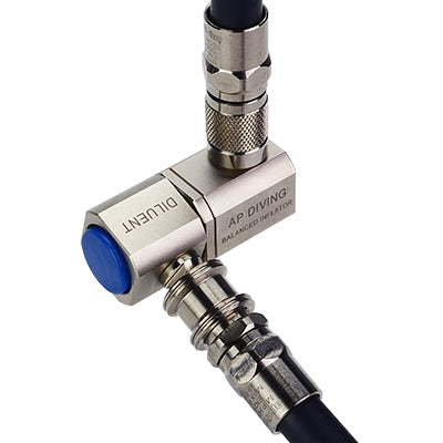 RBV07/35S - Diluent Swivel Inflator - Single| AP Diving | Silent Diving | Scuba Rebreather