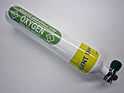 3 L Oxygen Cylinder with Valve| AP Diving | Silent Diving | Scuba Rebreather