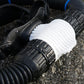 REBREATHER MOUTHPIECE (DSV) WITH CONVOLUTED HOSES