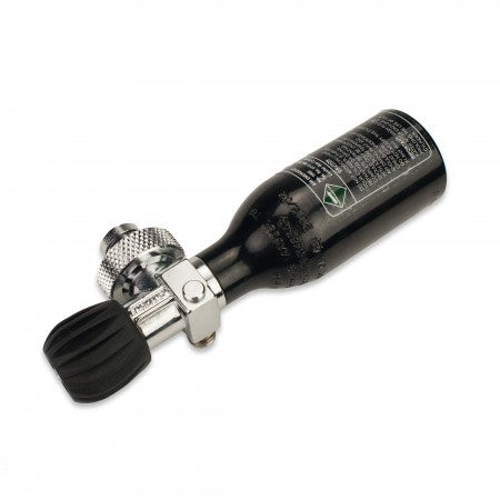 0.1L SMB MINI-CYLINDER + DIN VALVE| AP Diving | Silent Diving | Scuba Rebreather