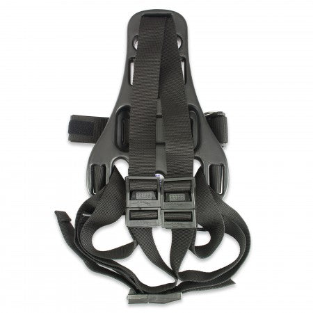 Backplate with Harness, QR Buckles & Camband| AP Diving | Silent Diving | Scuba Rebreather