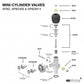 300 BAR DIN INSERT| AP Diving | Silent Diving | Scuba Rebreather