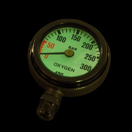 OXYGEN CONTENTS GAUGE AND COVER| AP Diving | Silent Diving | Scuba Rebreather