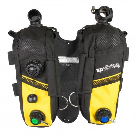 OVER-THE-SHOULDER COUNTERLUNGS| AP Diving | Silent Diving | Scuba Rebreather